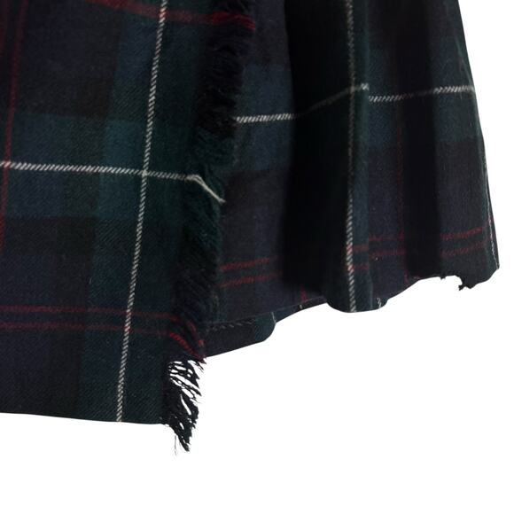 Polo by Ralph Lauren Navy & Green Plaid Mini Skirt - Picture 8 of 14